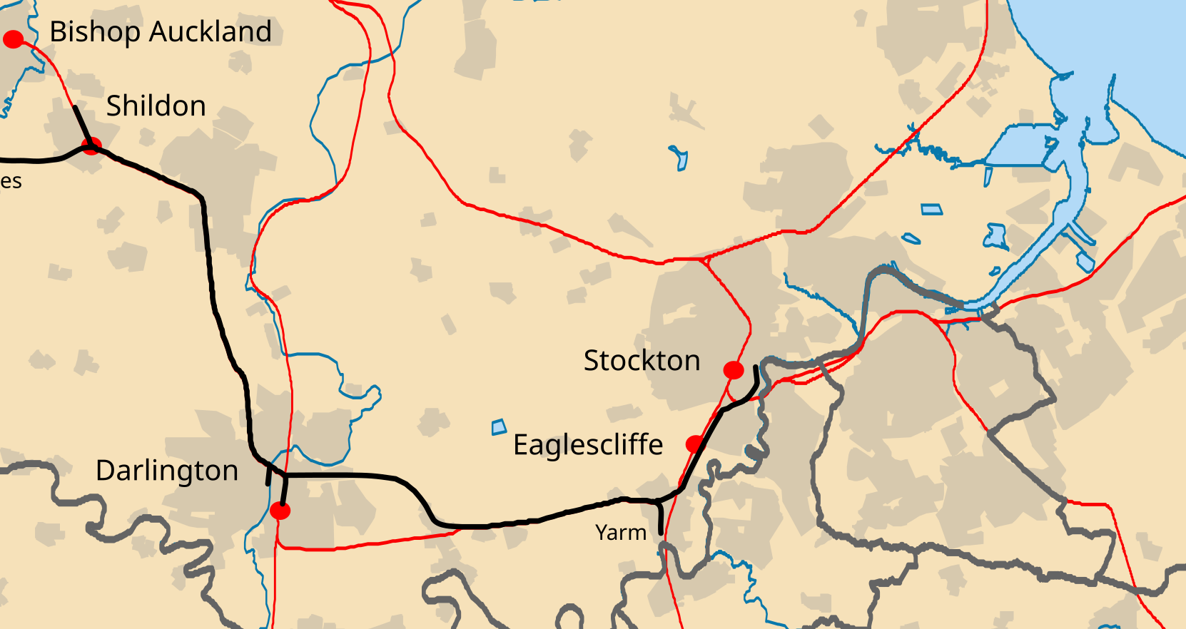 Stephenson's Rocket in museum