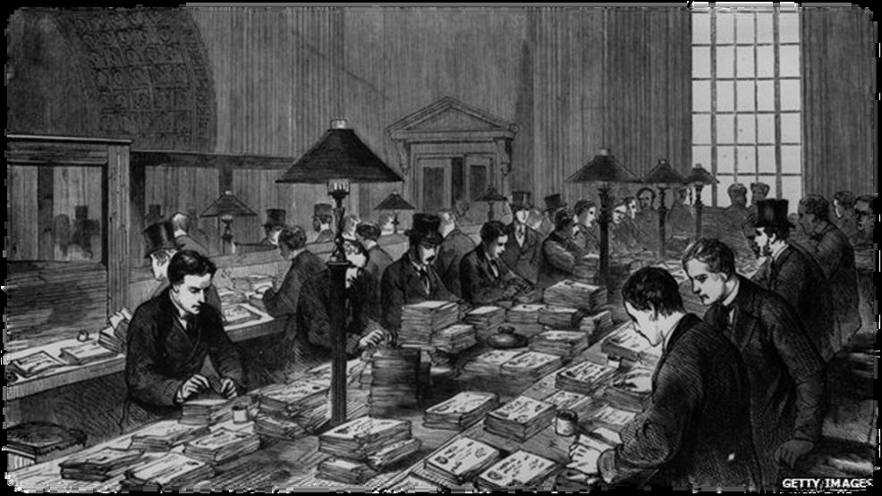 Victorian slum street